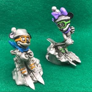 Minnie & Mickey Hudson Pewter Figurines